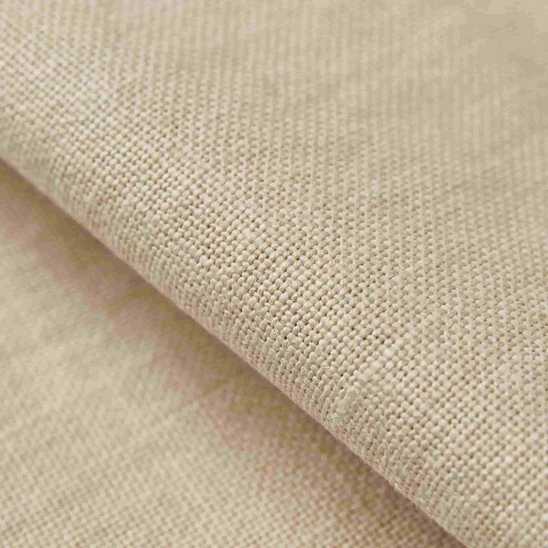M20720 BLCH 100%Linen panel pillow upholstery curtain